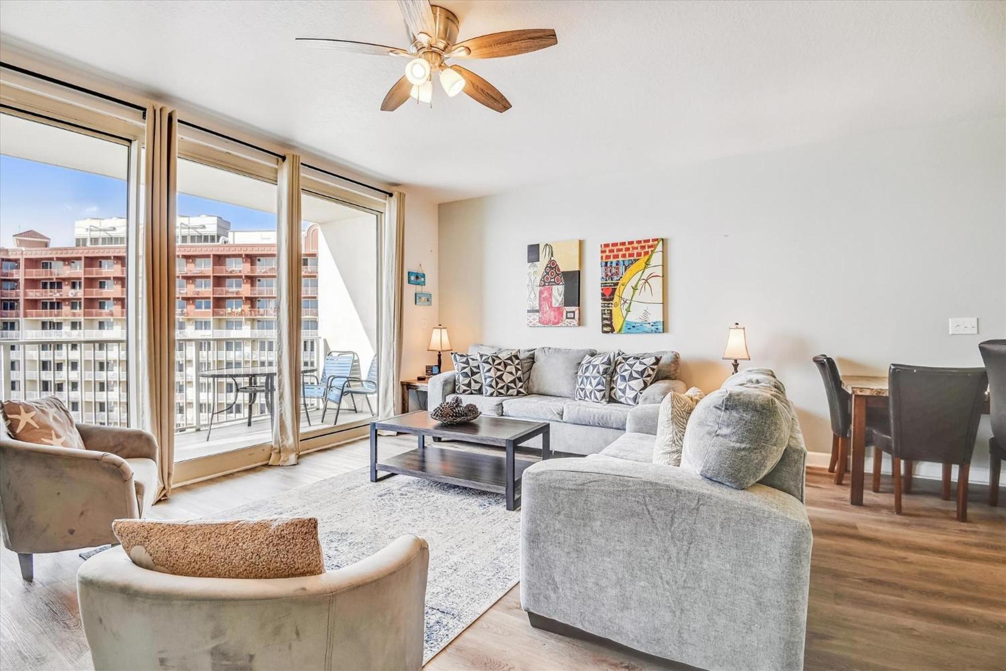 Shores Of Panama 2025 - 1 Bedroom Bunks Sleeps 6, Reserved Parking, Free Fun! * Panama City Beach